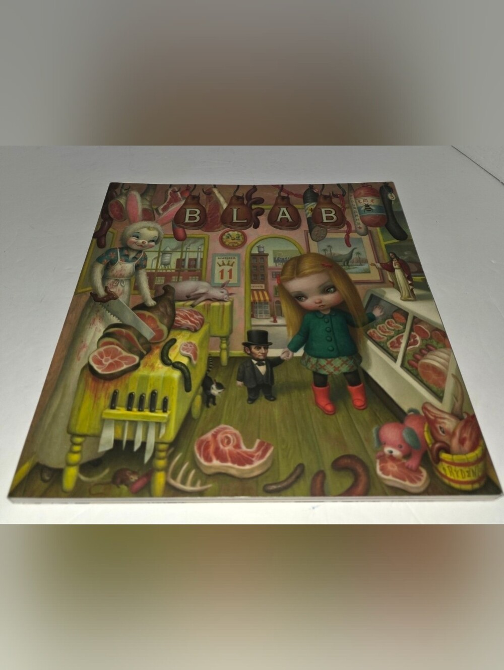 Blab! Vol. 11 Book  Beauchamp Monte Cover Art The Butcher Bunny Mark Ryden Mint